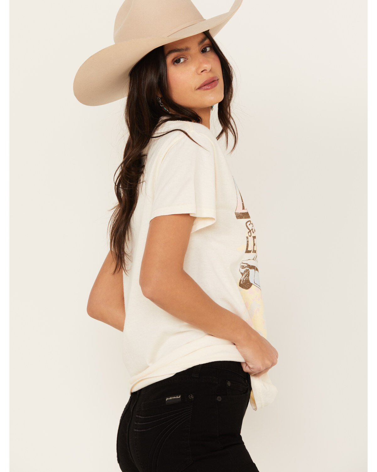 Youth in Revolt Women's Let It Roll Muscle Short Sleeve Graphic Tee