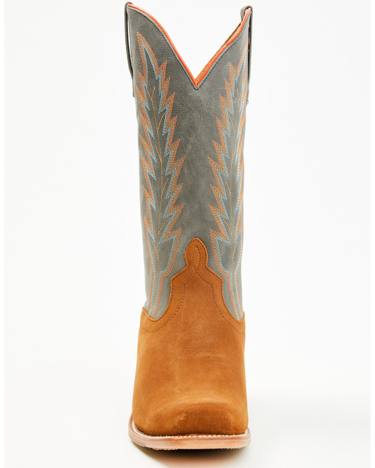 Horse Power Men's Ginger Suede Western Boots - Square Toe