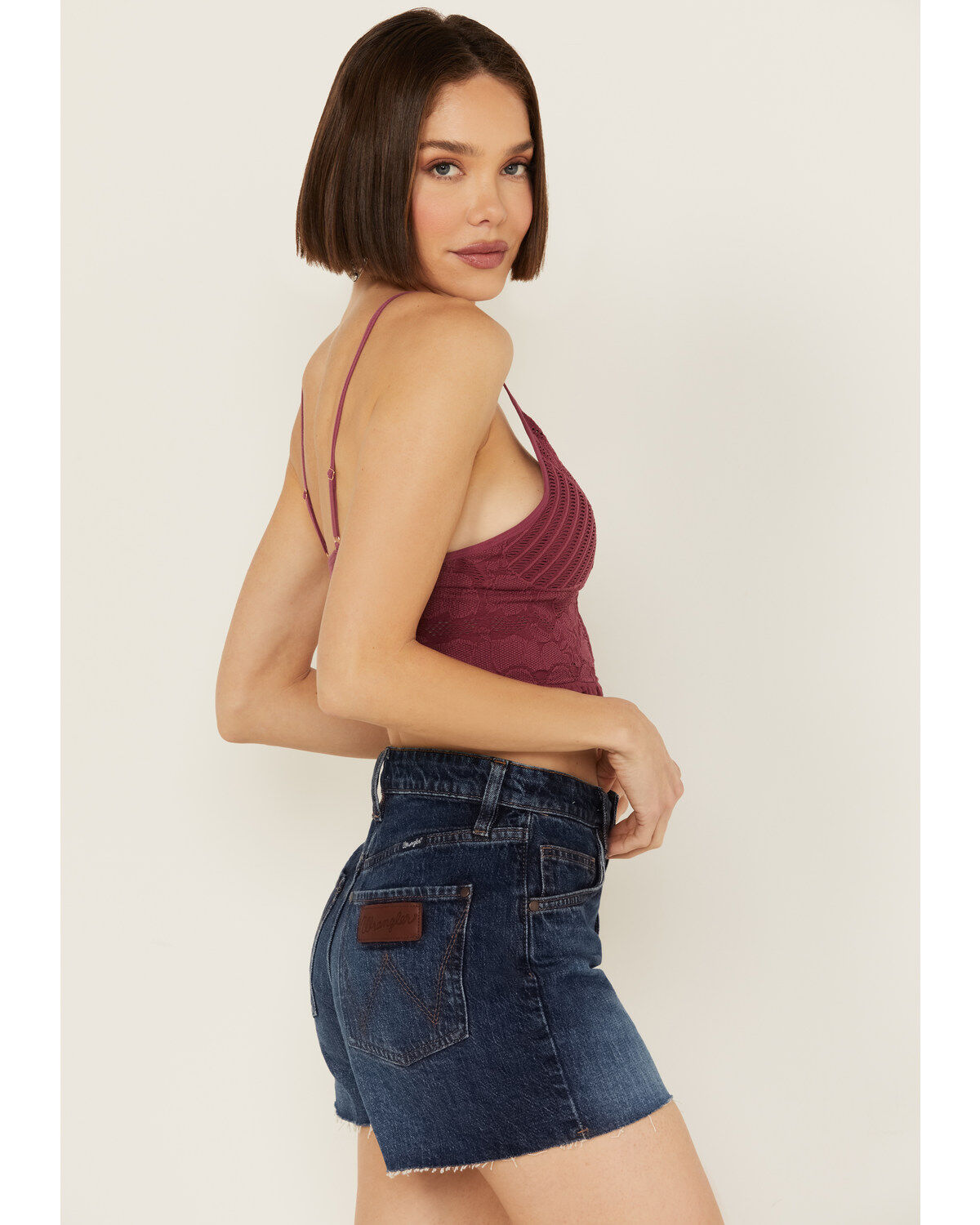 Fornia Women's Seamless Floral Bralette