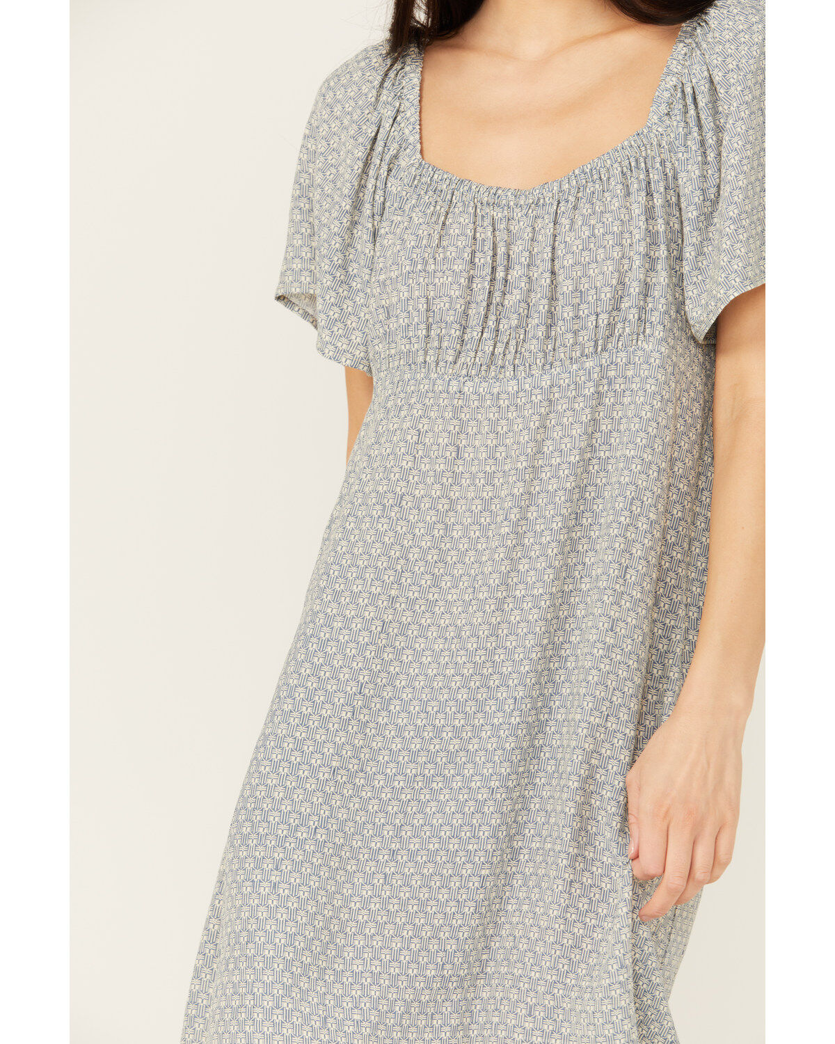 Cleo + Wolf Women's Arlo Flutter Sleeve Printed Mini Dress