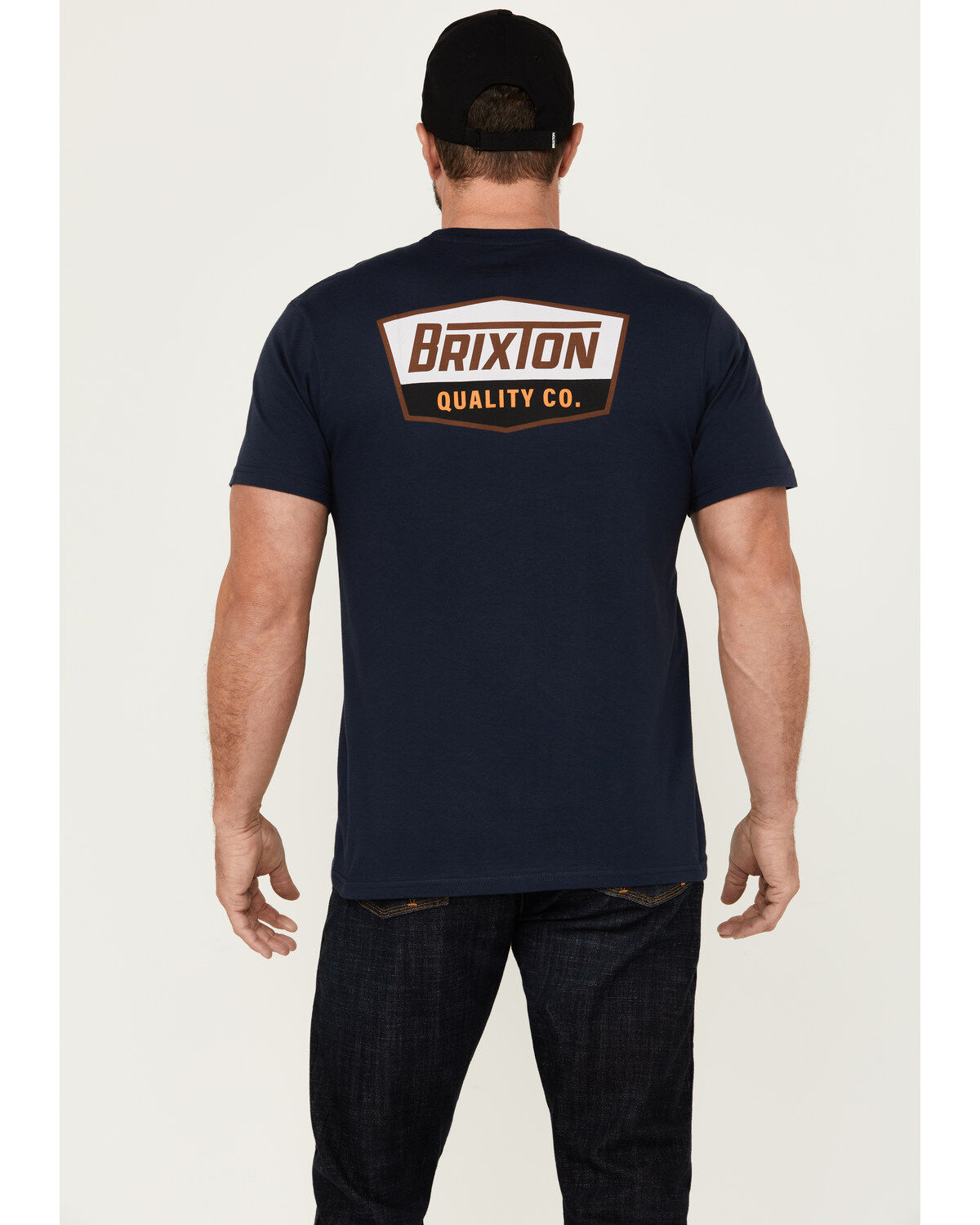 Brixton Men's Regal Logo Short Sleeve Graphic T-Shirt