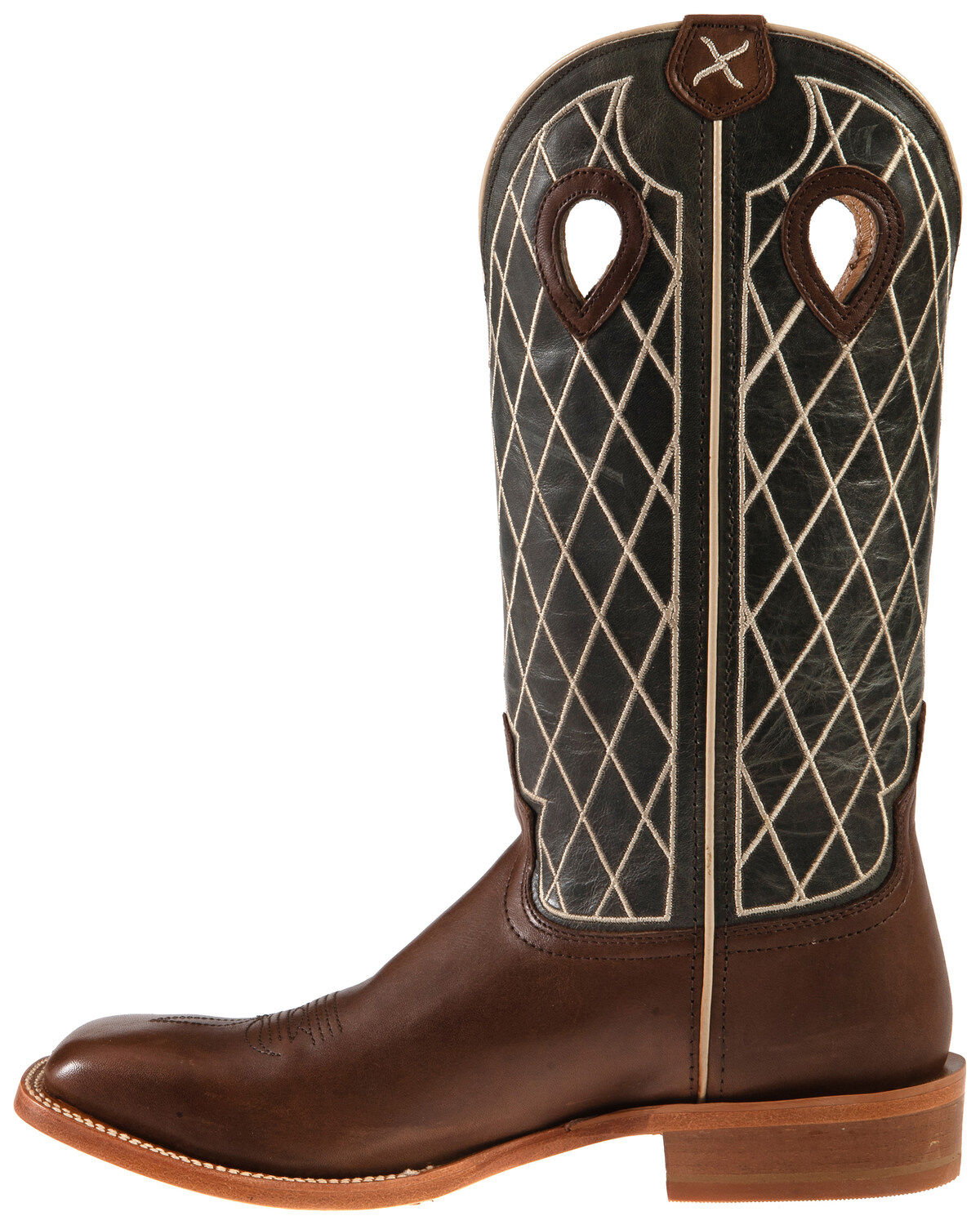 Twisted X Men's Rough Stock Western Boots - Broad Square Toe