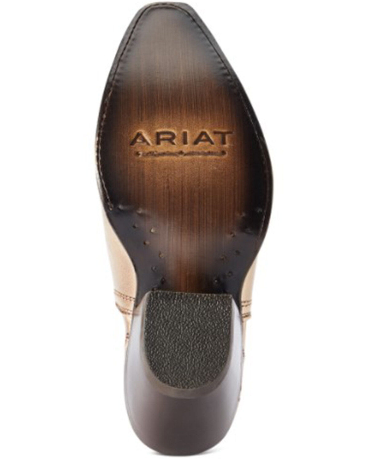 Ariat Women's Dixon Gold Buckle Western Booties - Snip Toe