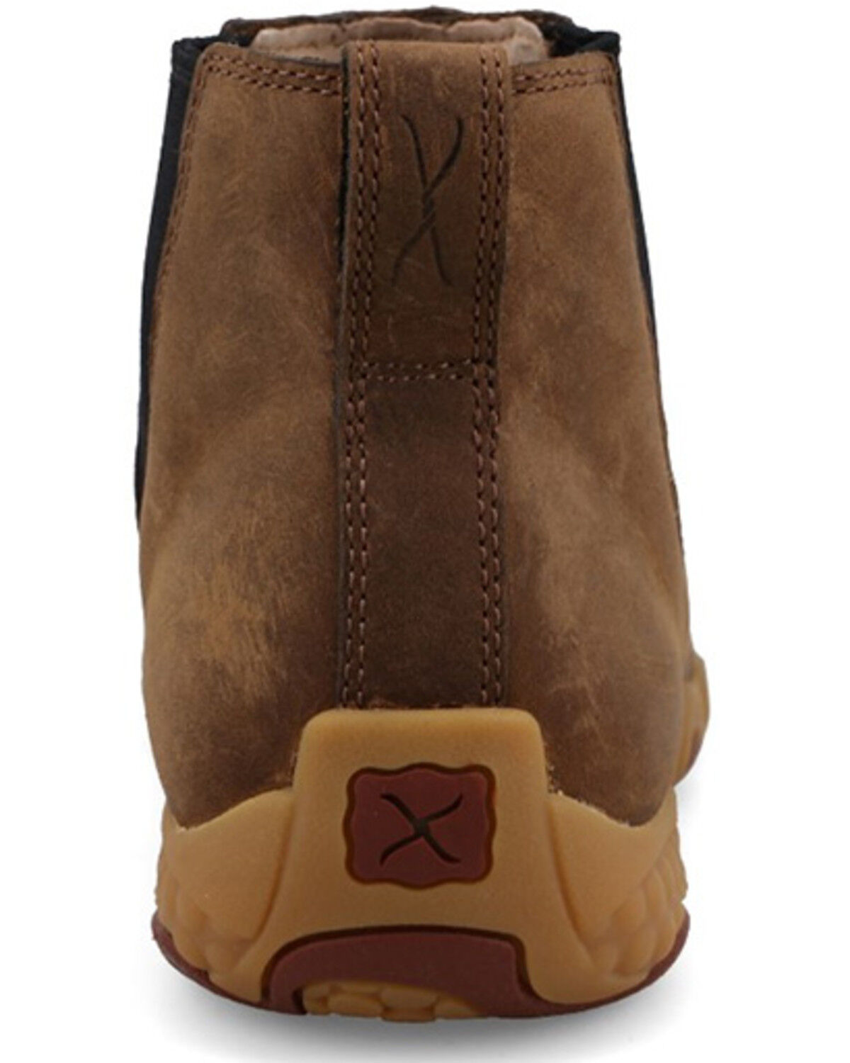 Twisted X Women's 4" Work Chelsea Driving Moc Shoes - Moc Toe