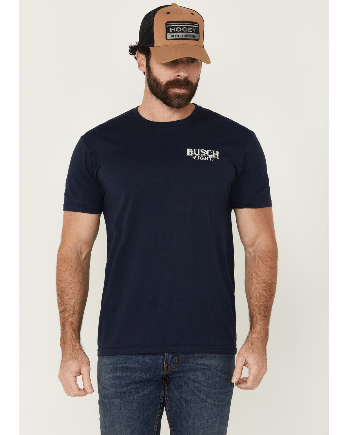 Buckwear Men's Busch Rustle Short Sleeve Graphic T-Shirt