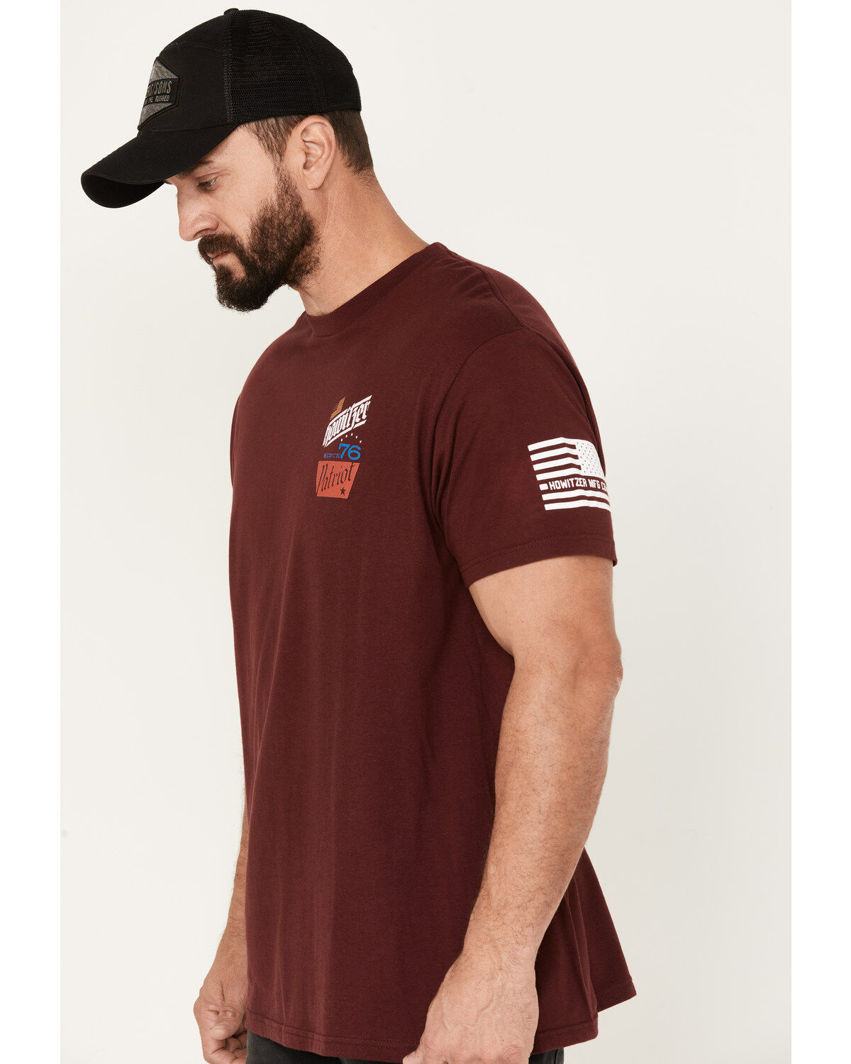 Howitzer Men's Beer Badge Short Sleeve Graphic T-Shirt