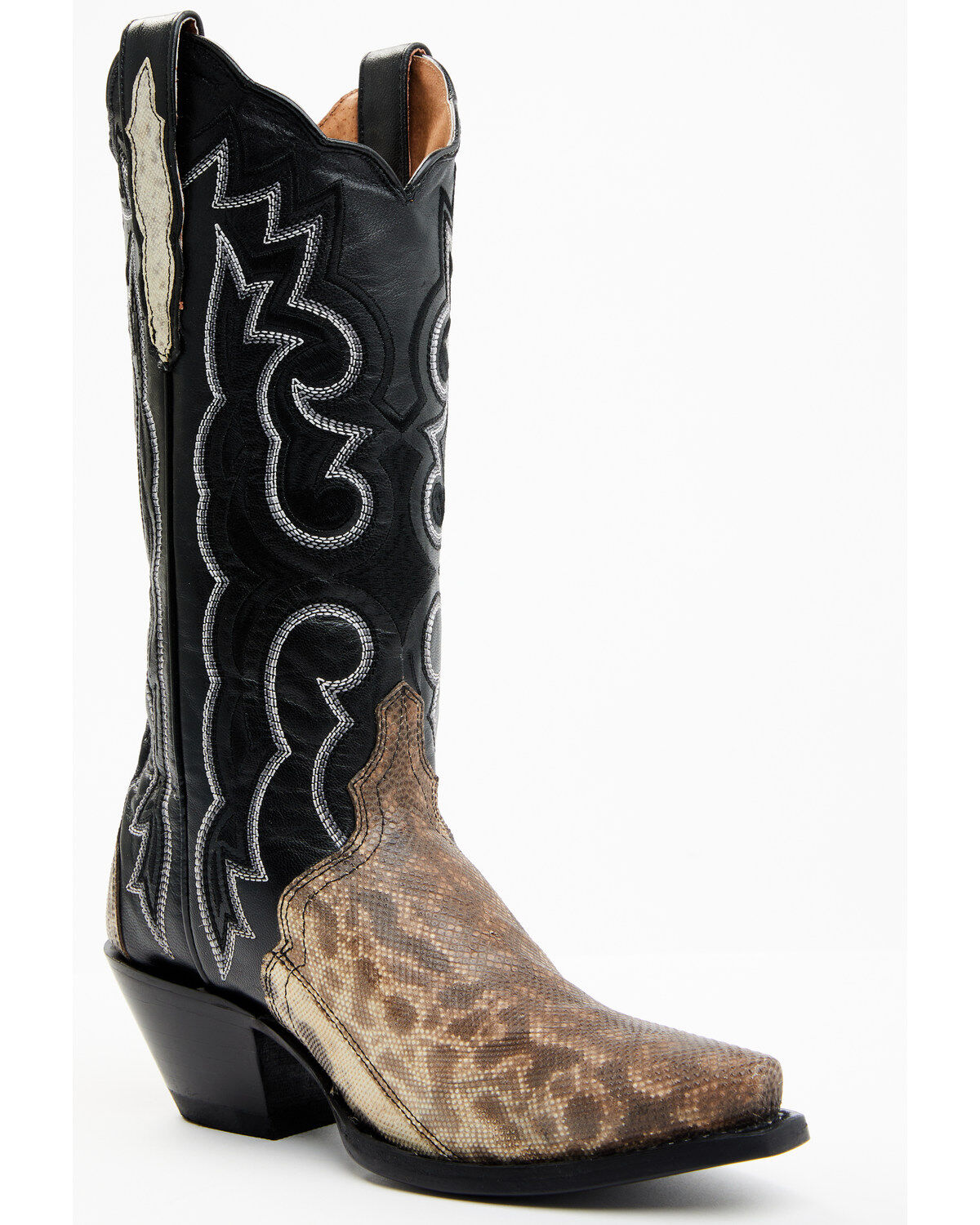 Dan Post Women's Karung Snake Exotic Western Boots - Snip Toe