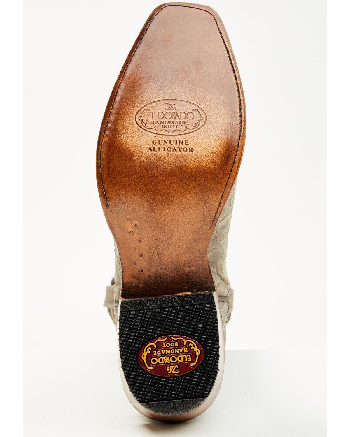 El Dorado Men's Exotic Alligator Western Boots - Square Toe