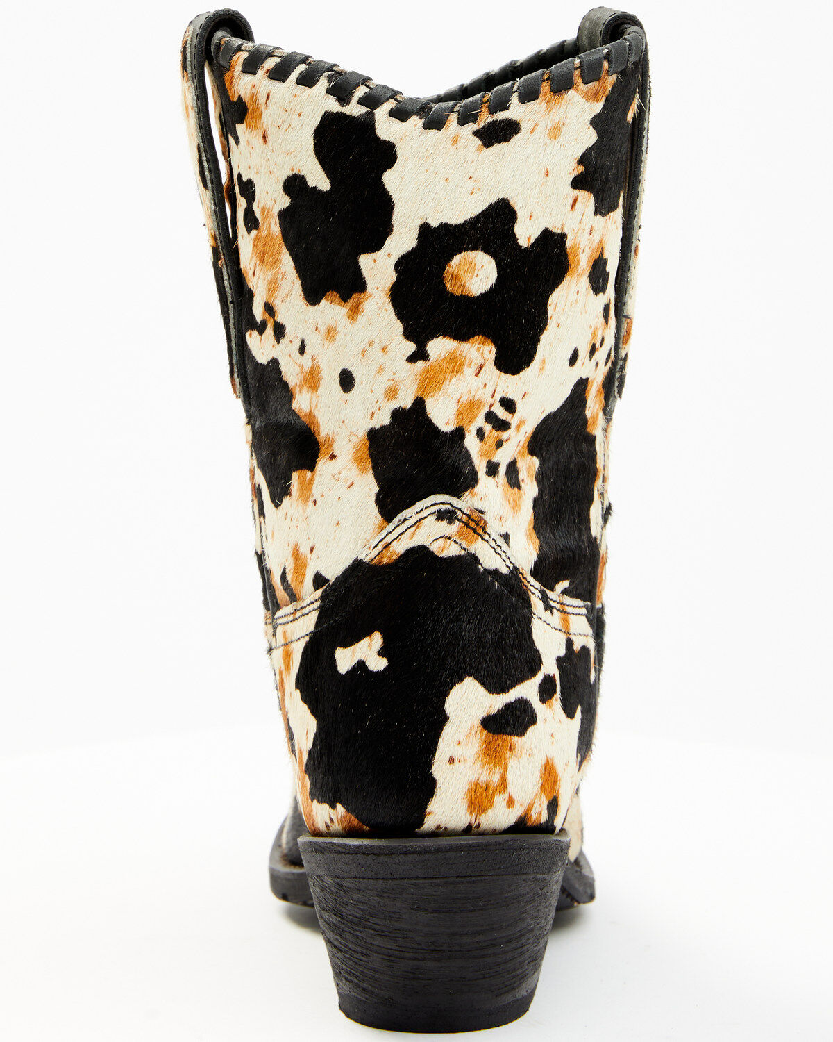 Laredo Women's Carleigh Hair On Hide Western Fashion Booties - Snip Toe