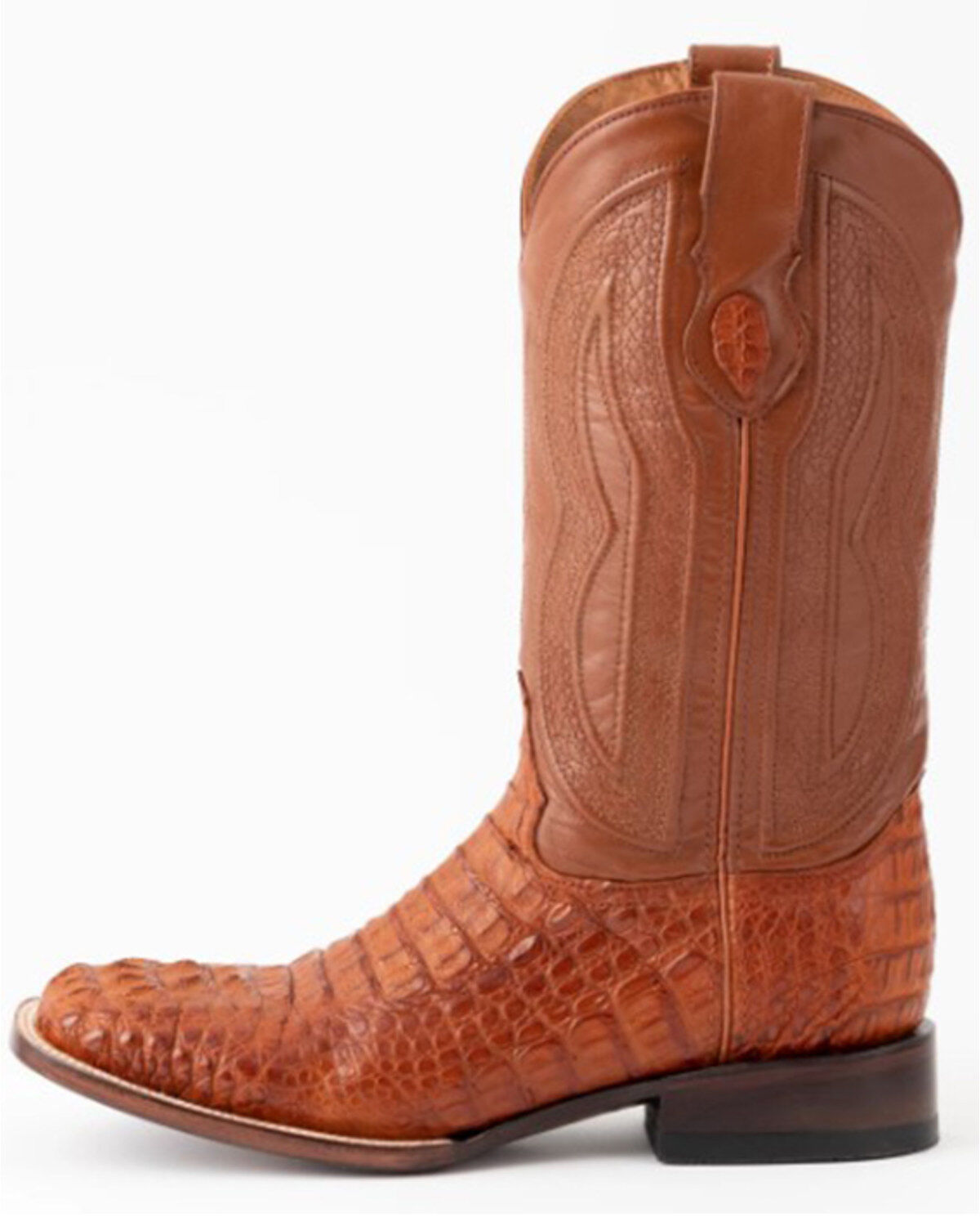 Ferrini Men's Dakota Exotic Crocodile Western Boots - Broad Square Toe