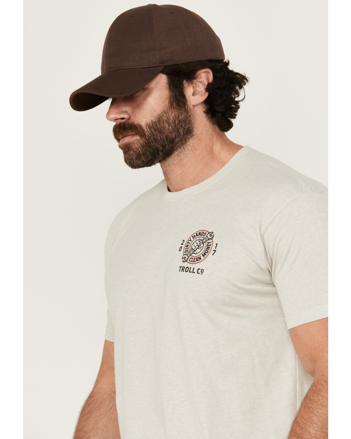 Troll Co Men's DHCM Wrencher Short Sleeve Graphic T-Shirt