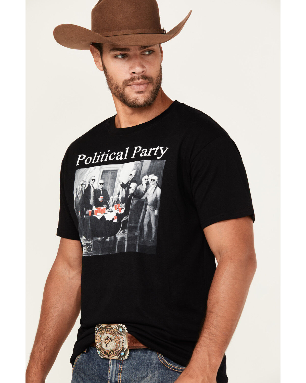 Riot Society Men's Political Party Short Sleeve Graphic T-Shirt