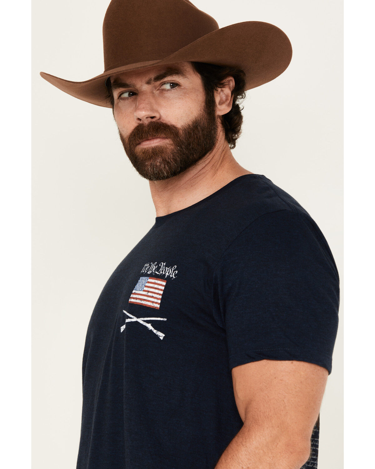 Howitzer Men's Nation Under God Short Sleeve Graphic T-Shirt