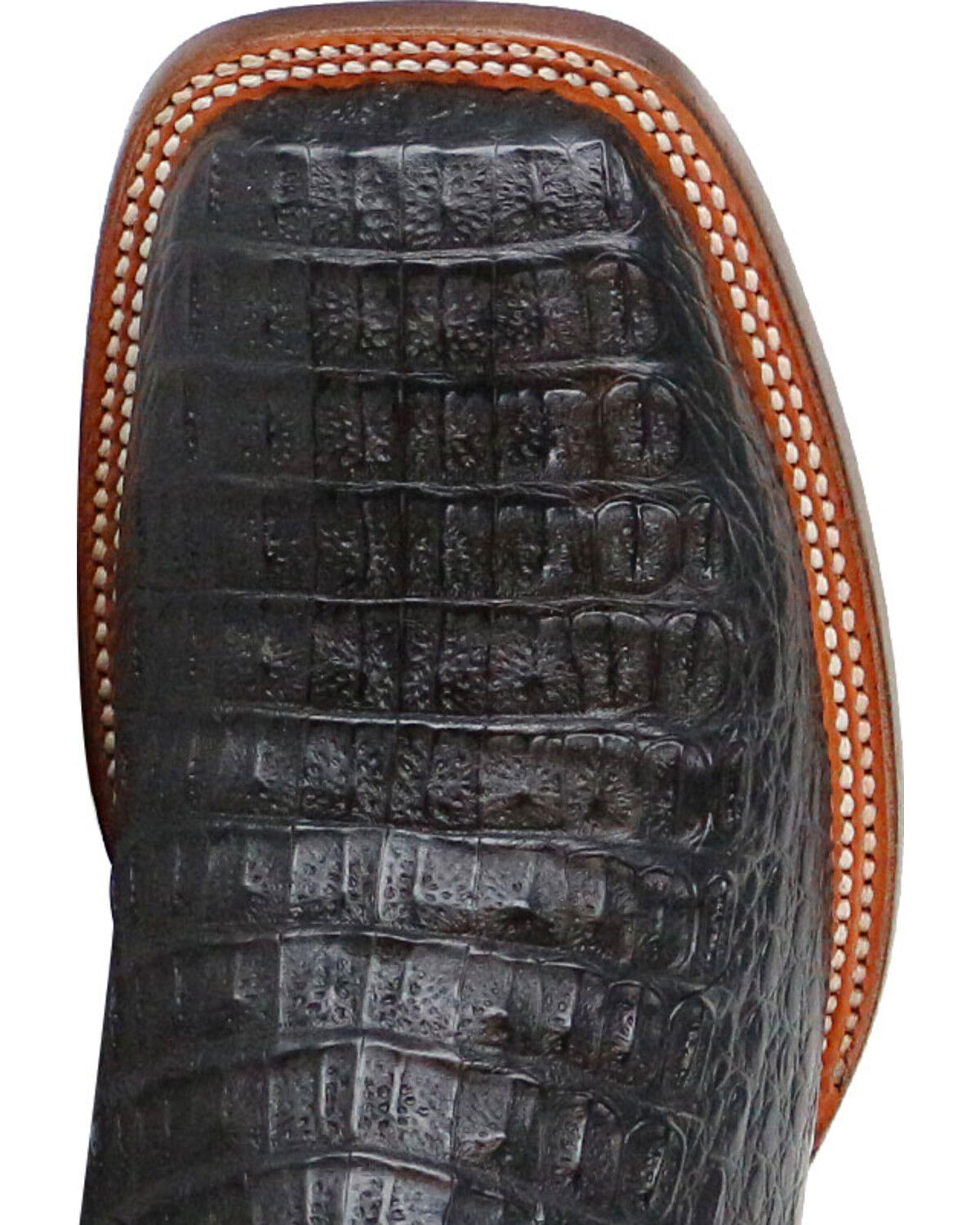 Cody James Men's Caiman Embroidered Exotic Boots - Broad Square Toe