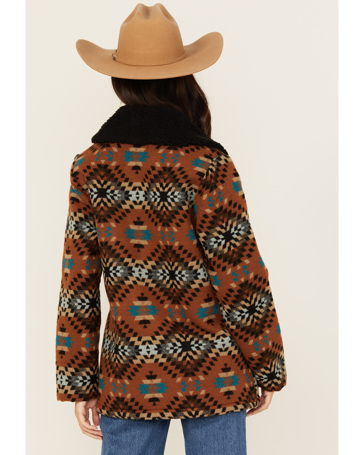 Cotton & Rye Women's Sherpa Lined Concho Jacket