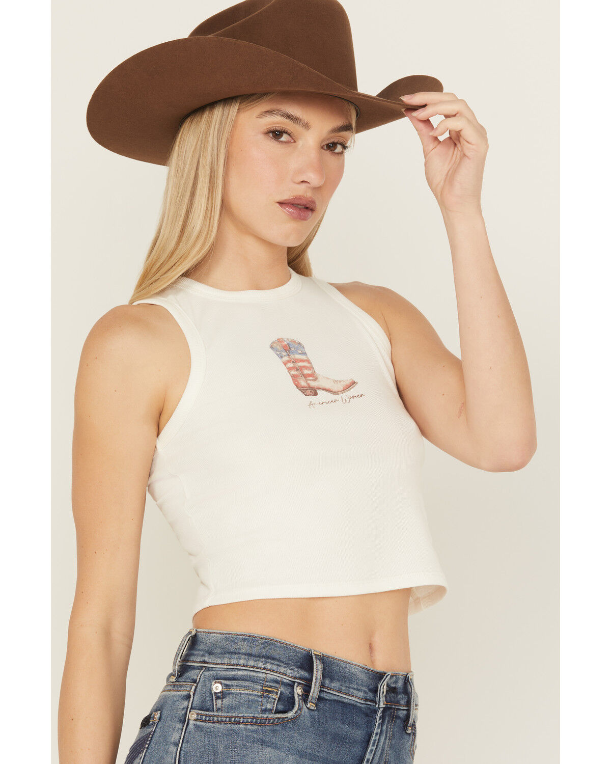 Originality Women's American Women Graphic Tank