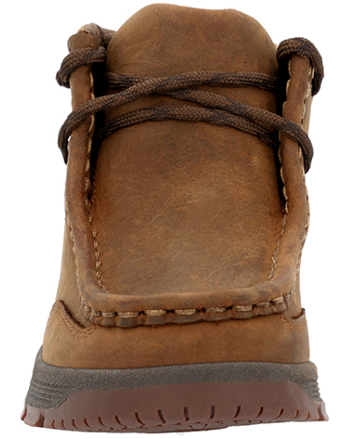 Georgia Boot Boys' Athens Superlyte Wallabe Chukka Shoes - Moc Toe