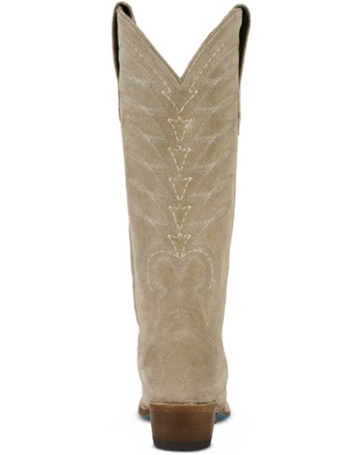 Lane Women's Squash Blossom Suede Tall Western Boots - Snip Toe
