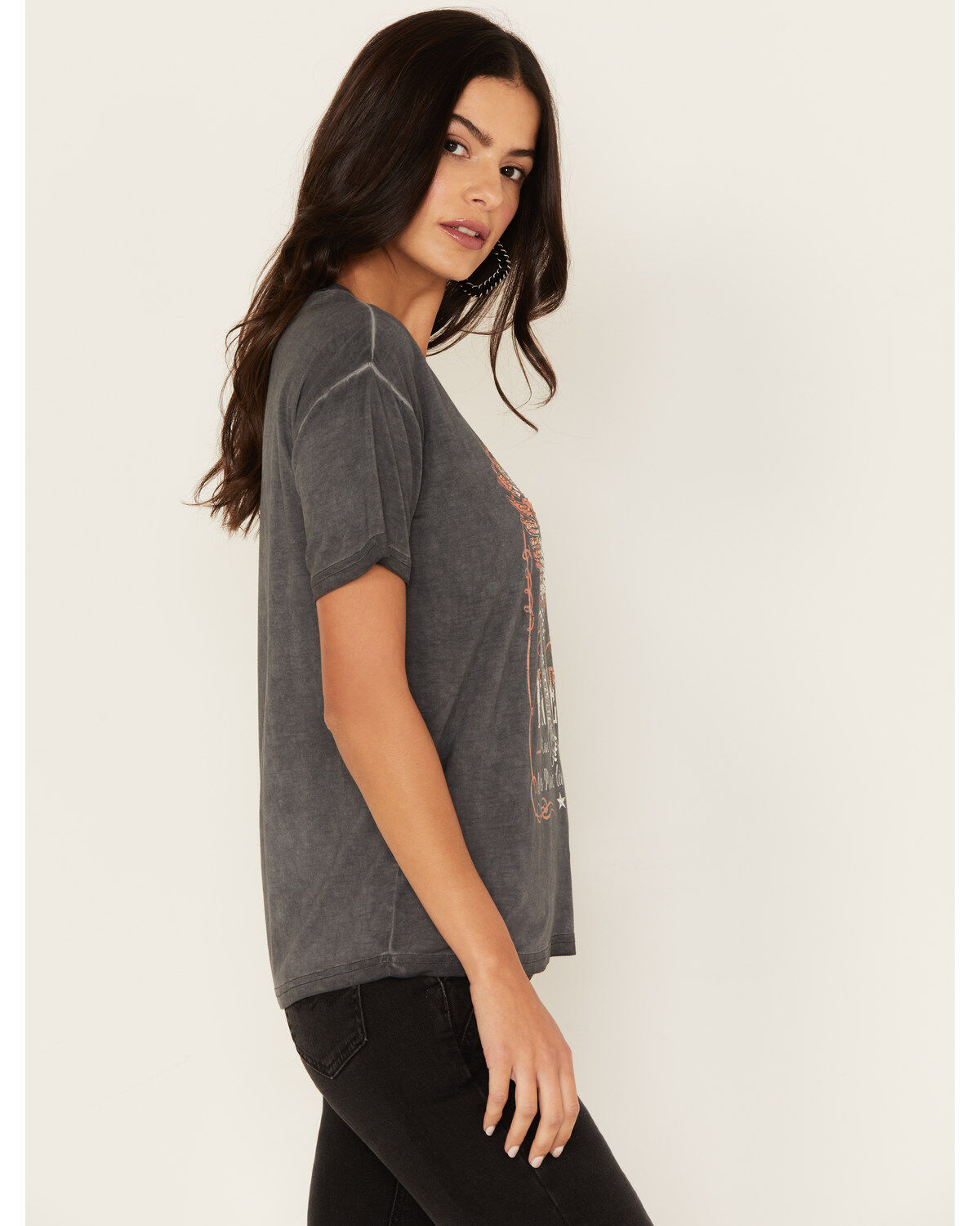 Blended Women’s Nashville Rhinestone Graphic Short Sleeve Tee