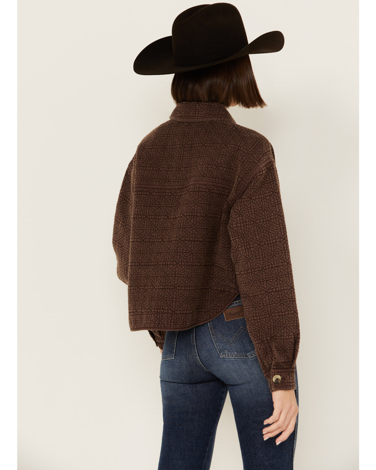 Cleo + Wolf Women's Adam Quilted Button-Down Shacket