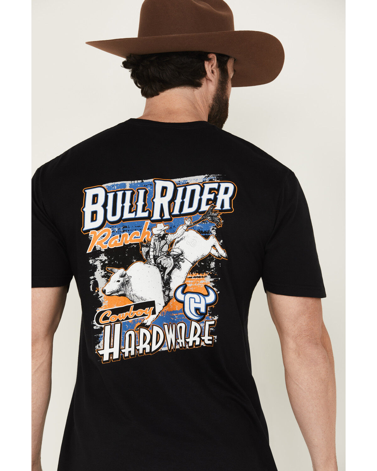 Cowboy Hardware Men's Boot Barn Exclusive Bull Rider Ranch Short Sleeve Graphic T-Shirt