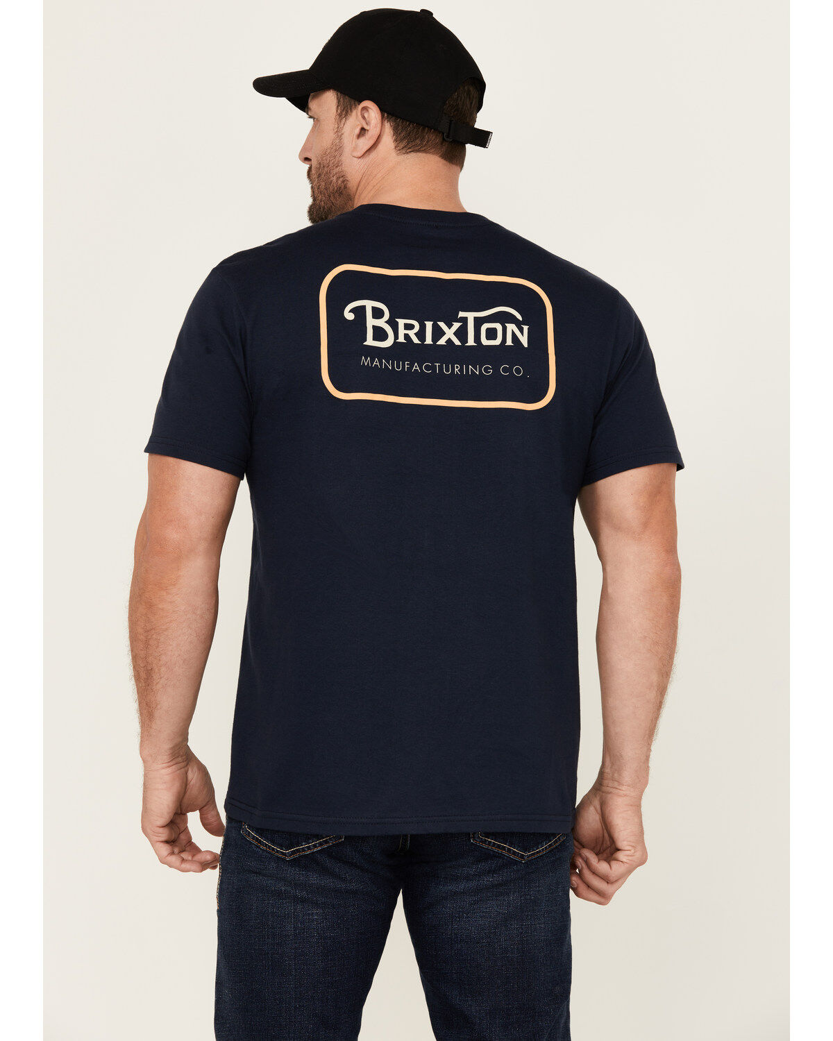 Brixton Men's Grade Logo Short Sleeve Graphic T-Shirt