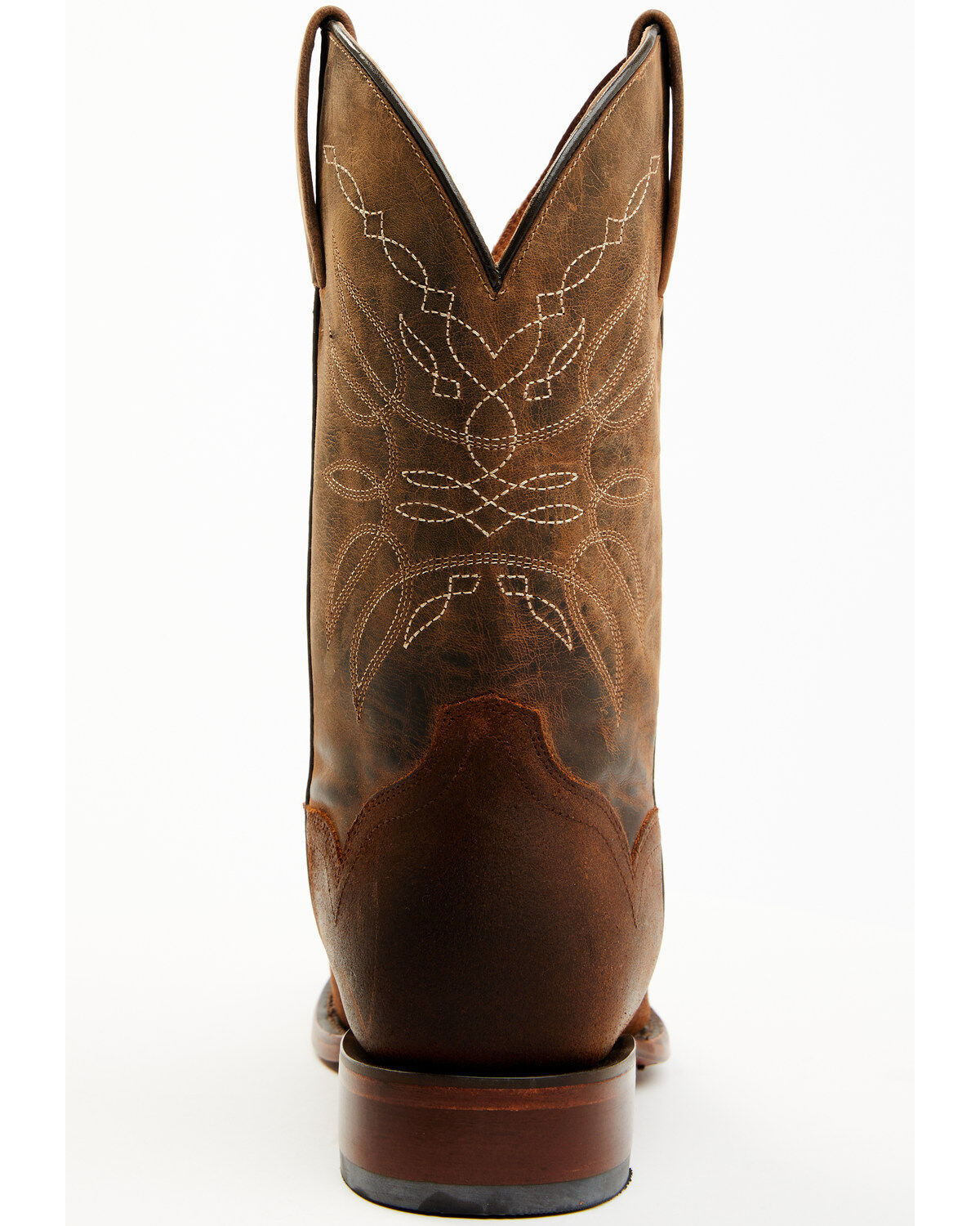 Moonshine Spirit Men's Pancho Roughout Western Boots - Square Toe