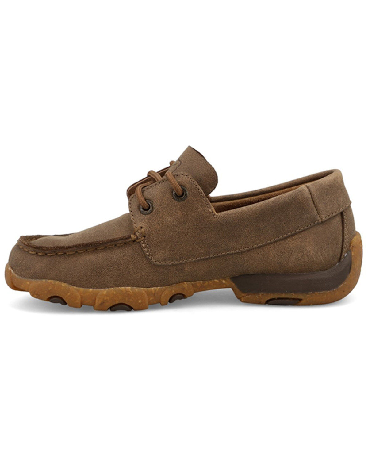 Twisted X Boys' Driving Moc Boat Shoe Driving Mocs