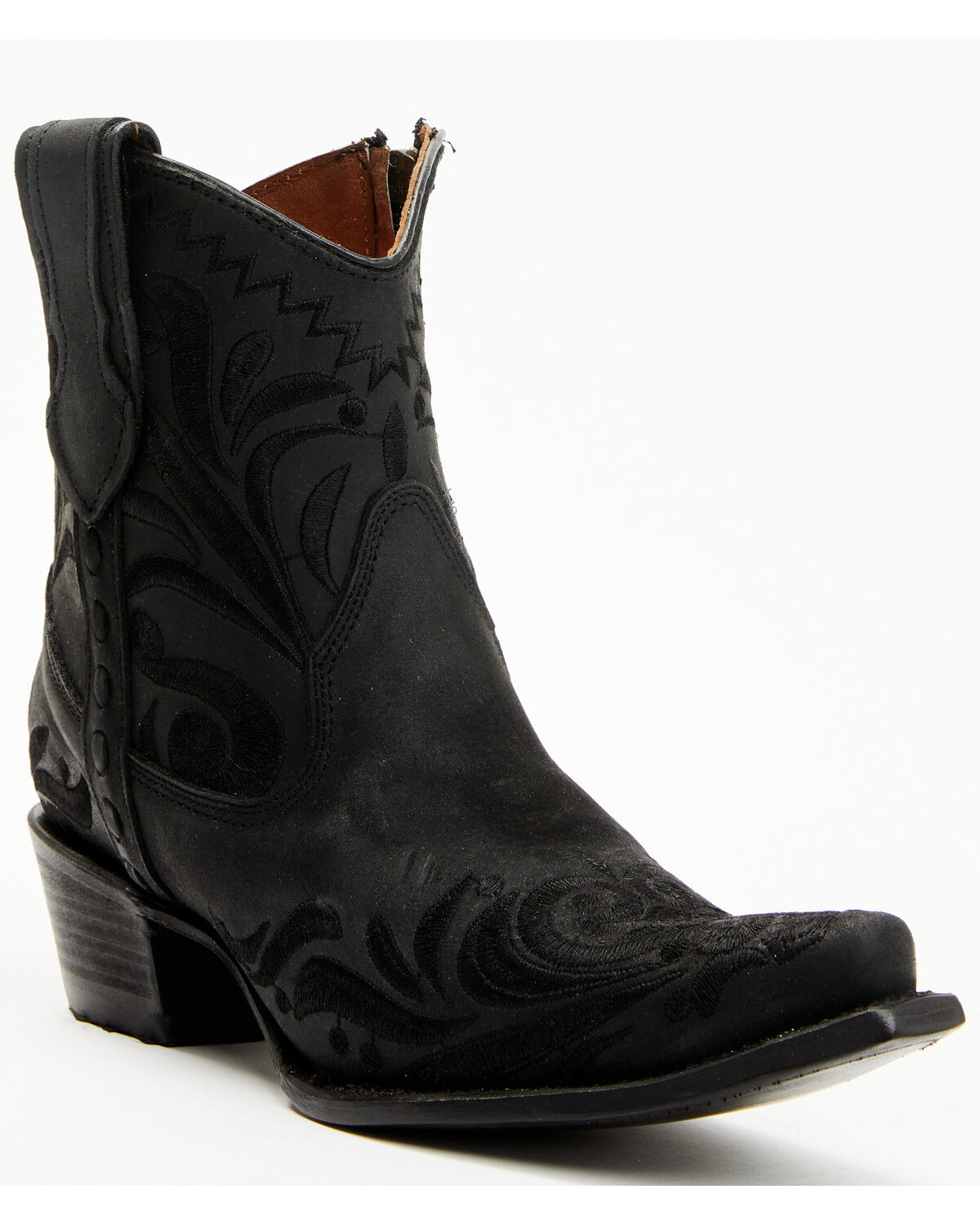 Circle G Women's Embroidered Booties - Snip Toe