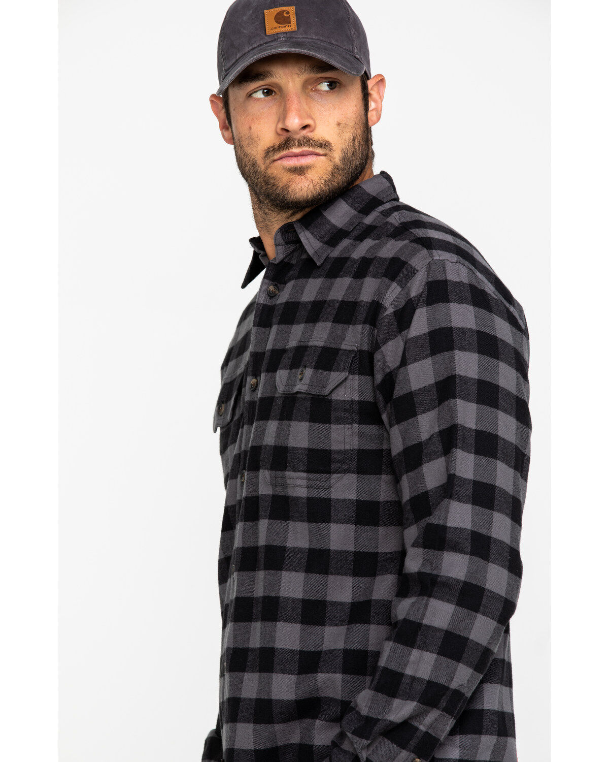 Dickies Men's Flex Stretch Flannel Long Sleeve Work Shirt