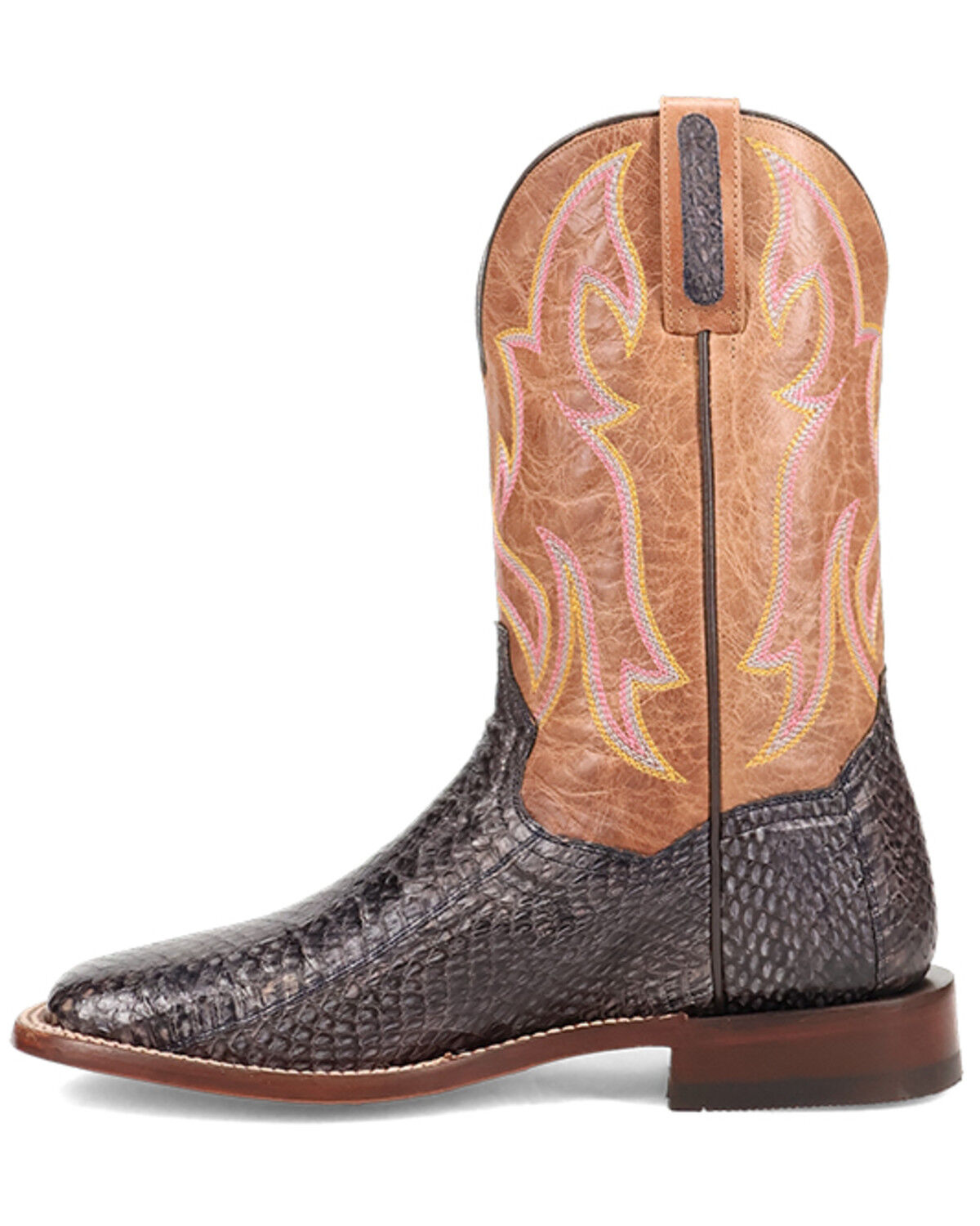 Dan Post Men's Exotic Cobra Western Boots - Broad Square Toe
