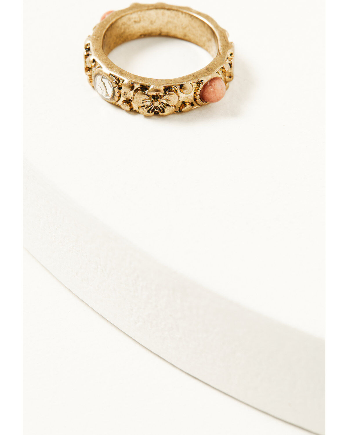 Shyanne Women's Golden Hour 5-Piece Mixed Ring Set