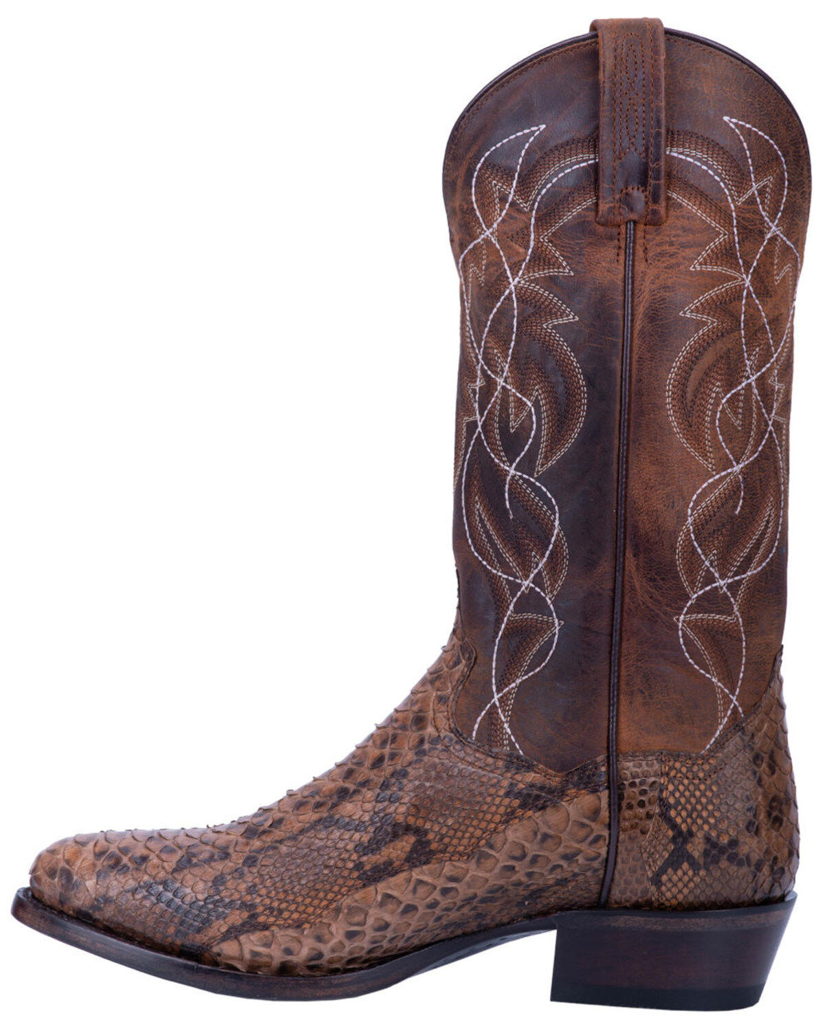 Dan Post Men's Manning Exotic Python Western Boots - Round Toe