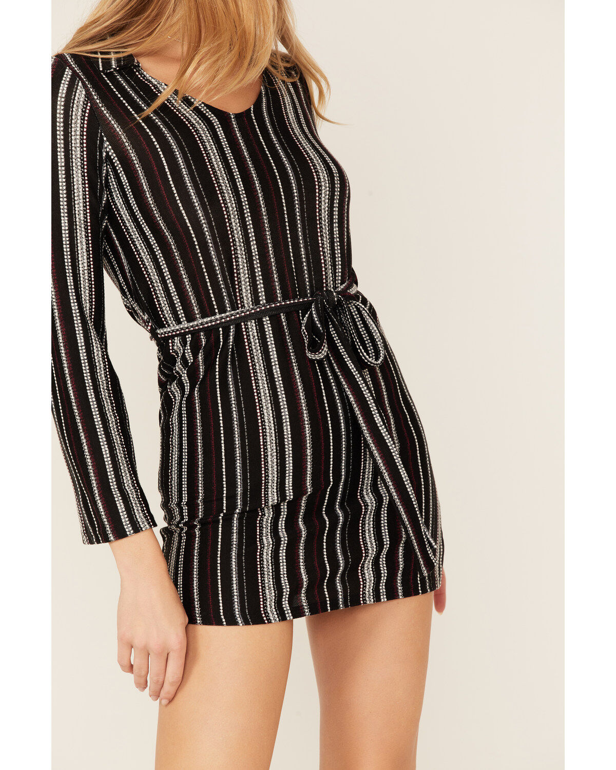 Sadie & Sage Women's Never Too Much Stripe Mini Dress