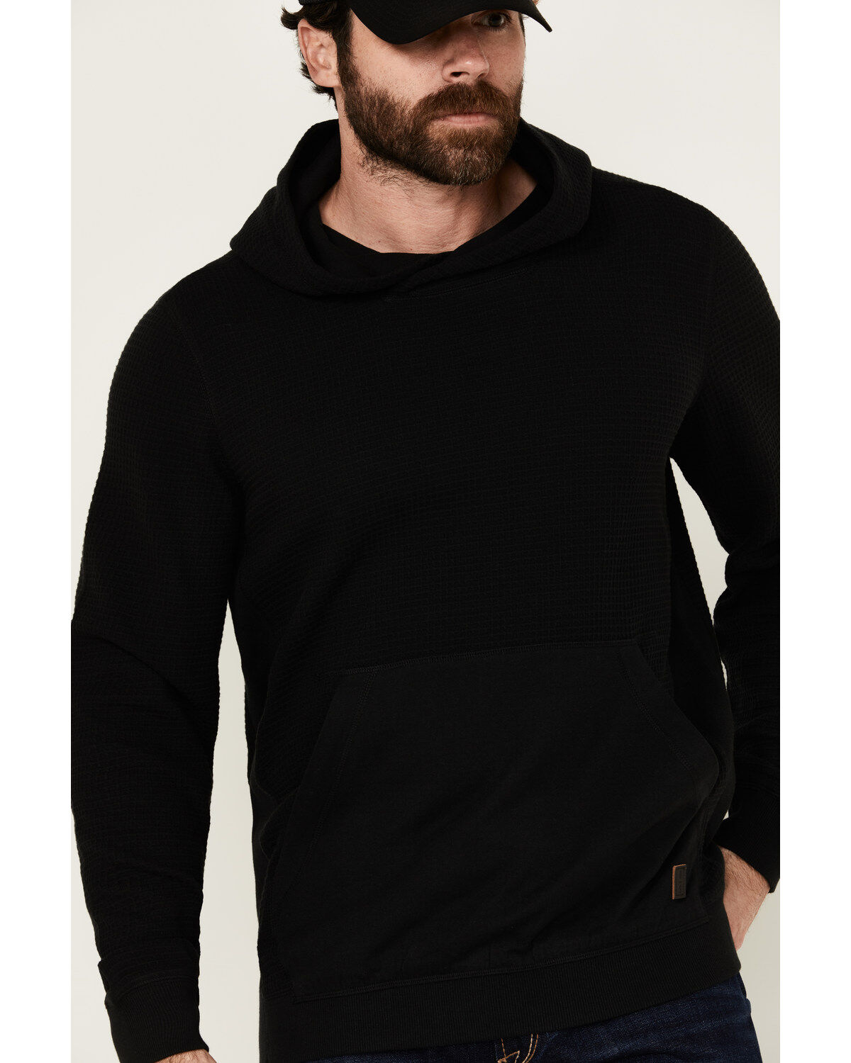 Brothers and Sons Men's Vander Solid Hooded Sweatshirt