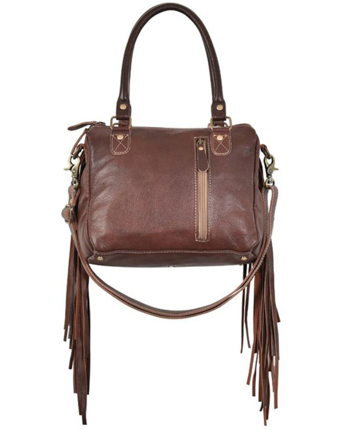 Myra Bag Women's Cowhide Satchel