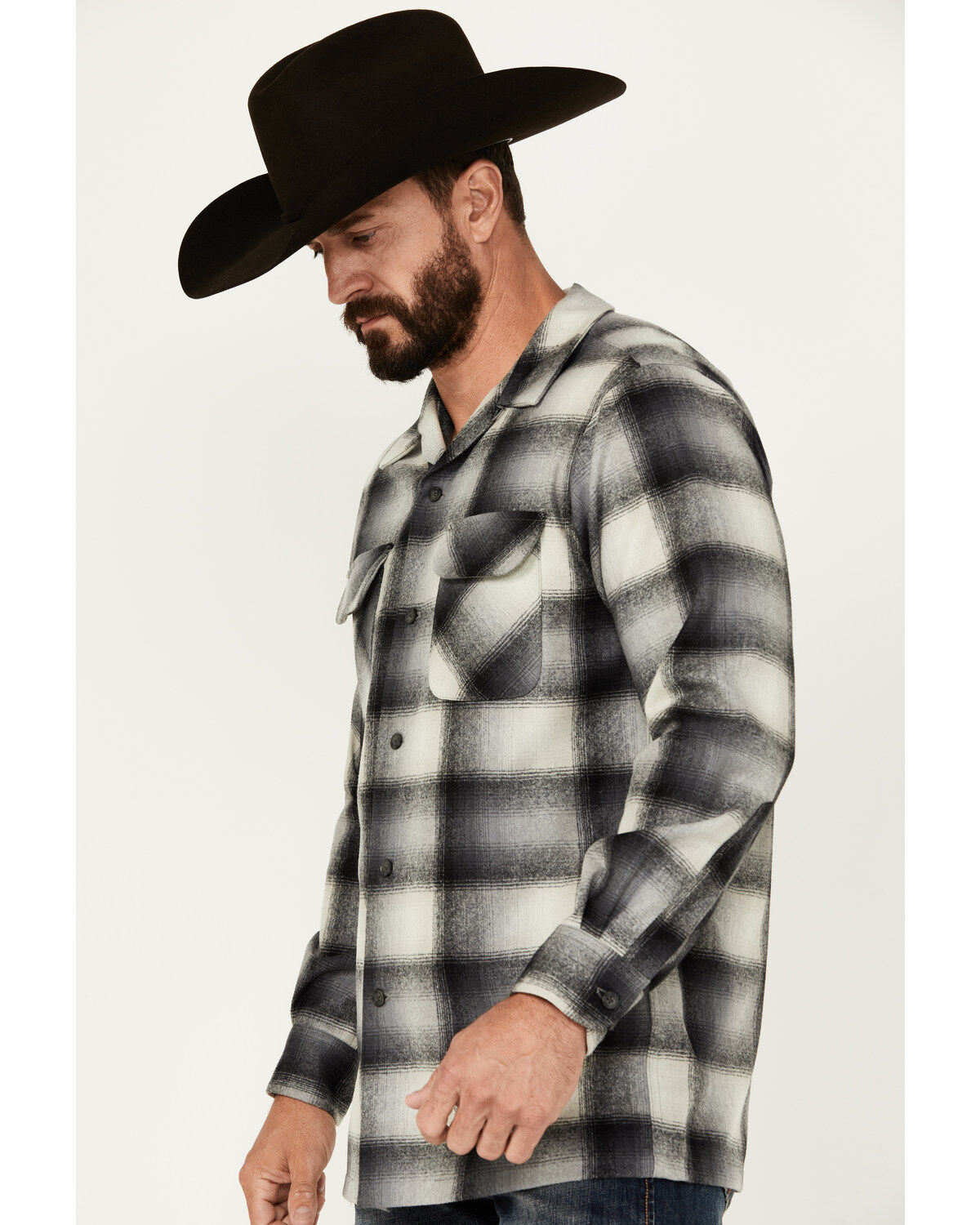 Pendleton Men's Plaid Print Board Shirt