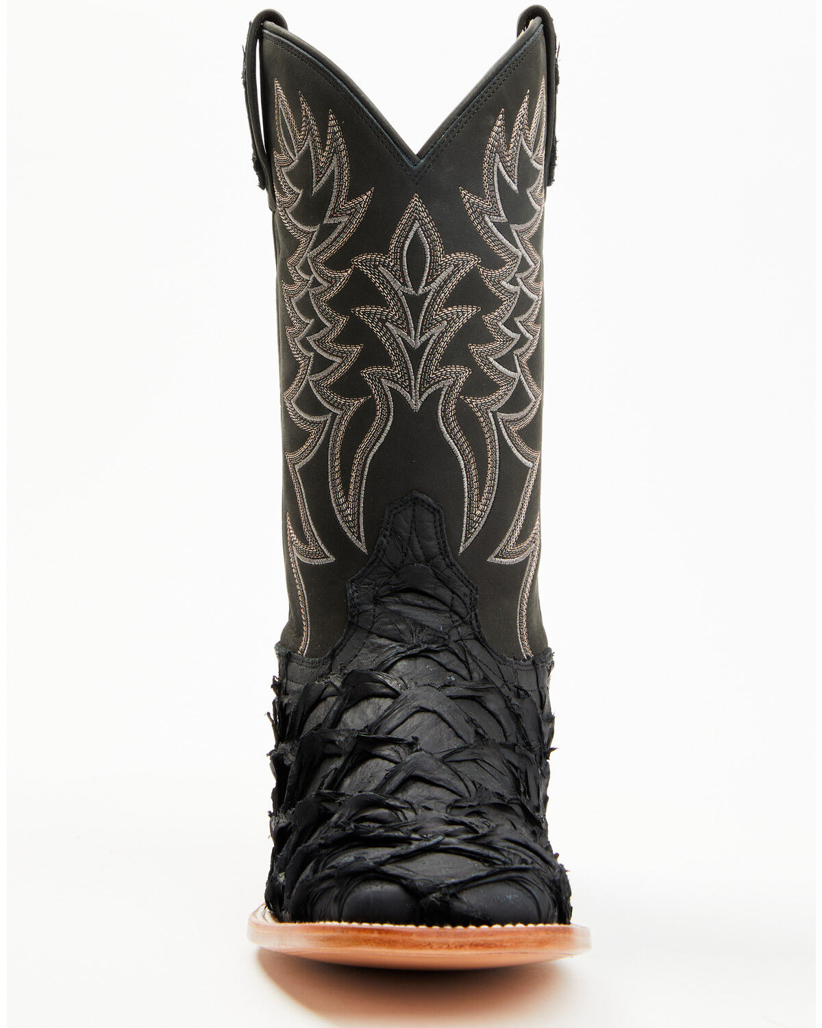 Cody James Men's Exotic Pirarucu Western Boots - Broad Square Toe