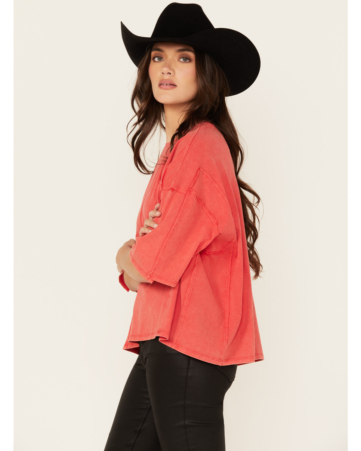 Blue B Women's Embroidered Short Sleeve Graphic Tee