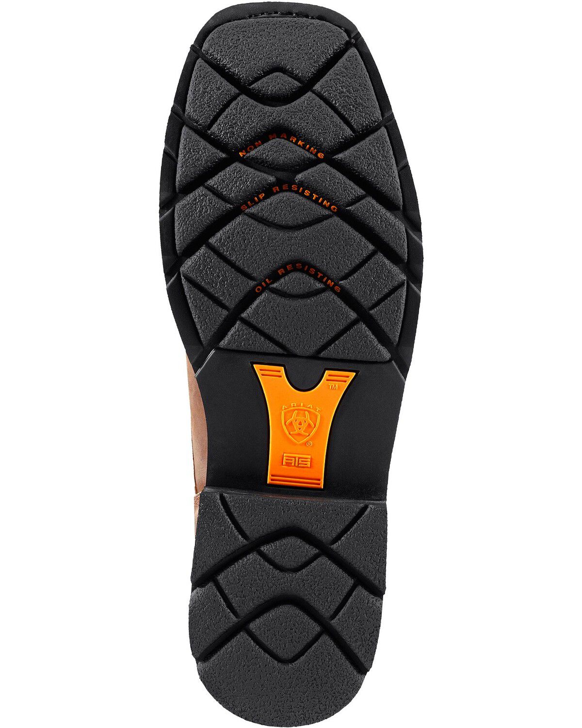 Ariat Men's Cascade 8" Lace-Up Work Boots - Square Toe