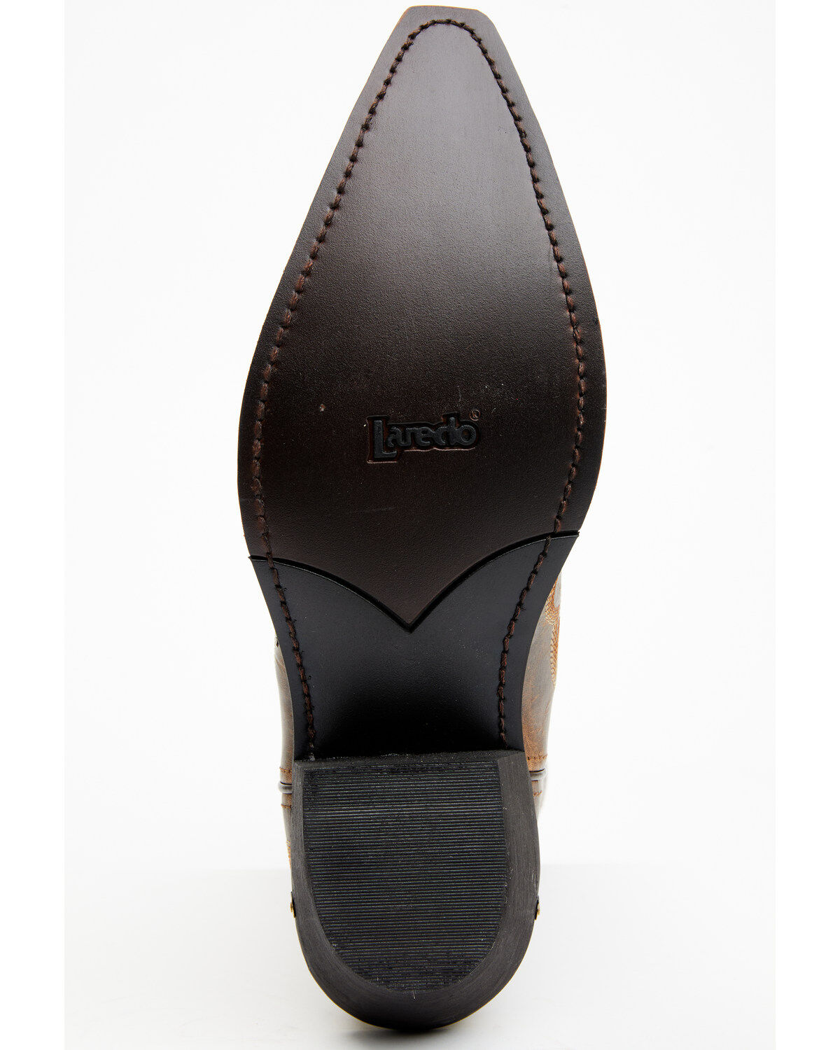 Laredo Men's 12" Fancy Stitch Western Boots - Snip Toe