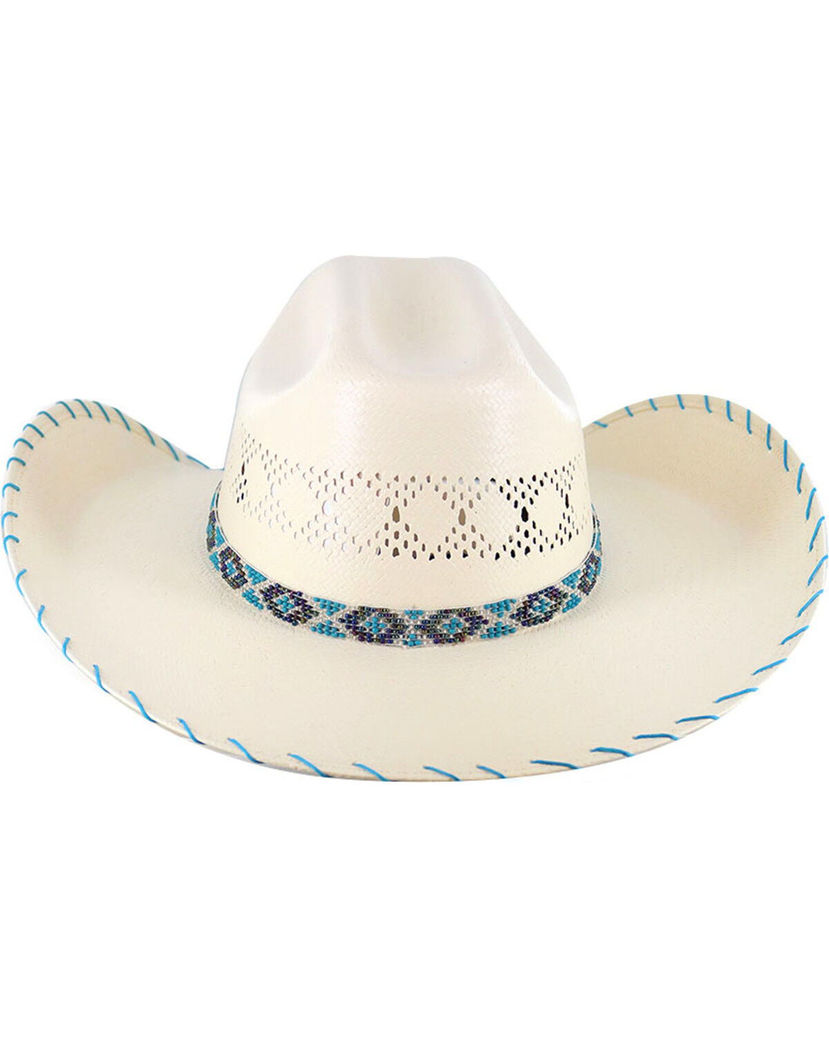Charlie 1 Horse Girls' Straw Cowboy Hat