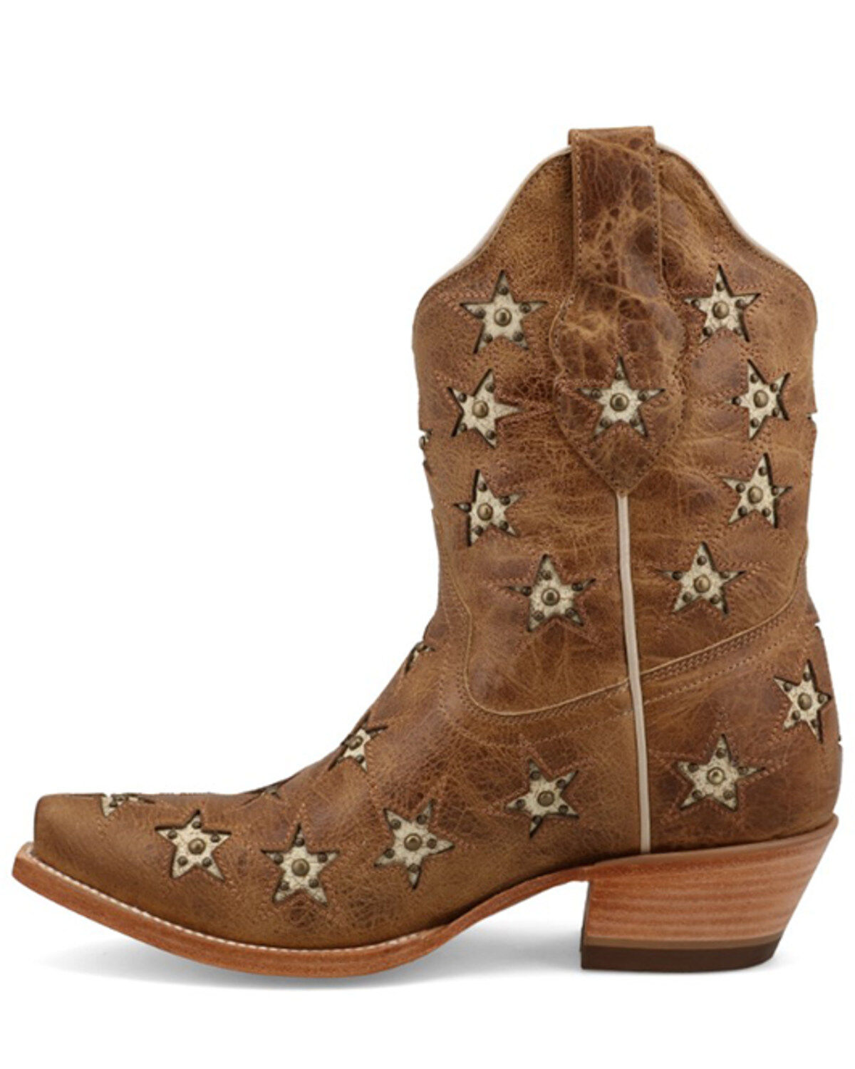 Black Star Women's Marfa Shortie Western Boots - Snip Toe