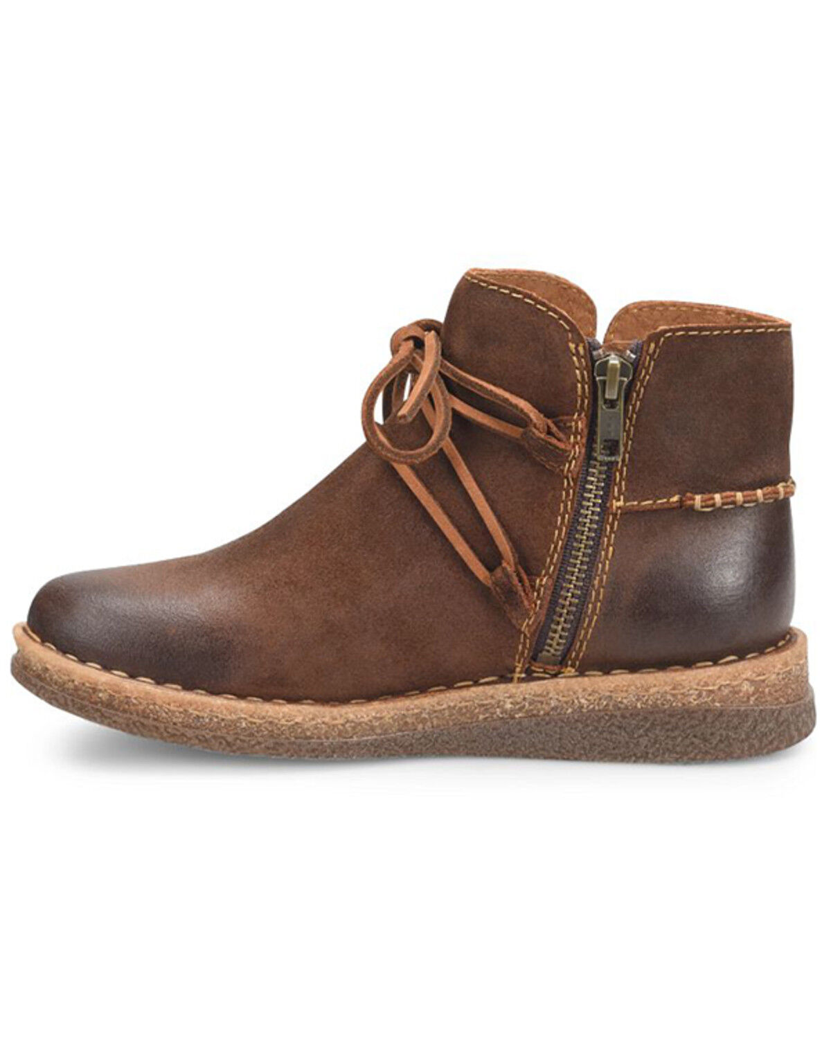 Born Women's Calyn Wedge Booties - Round Toe