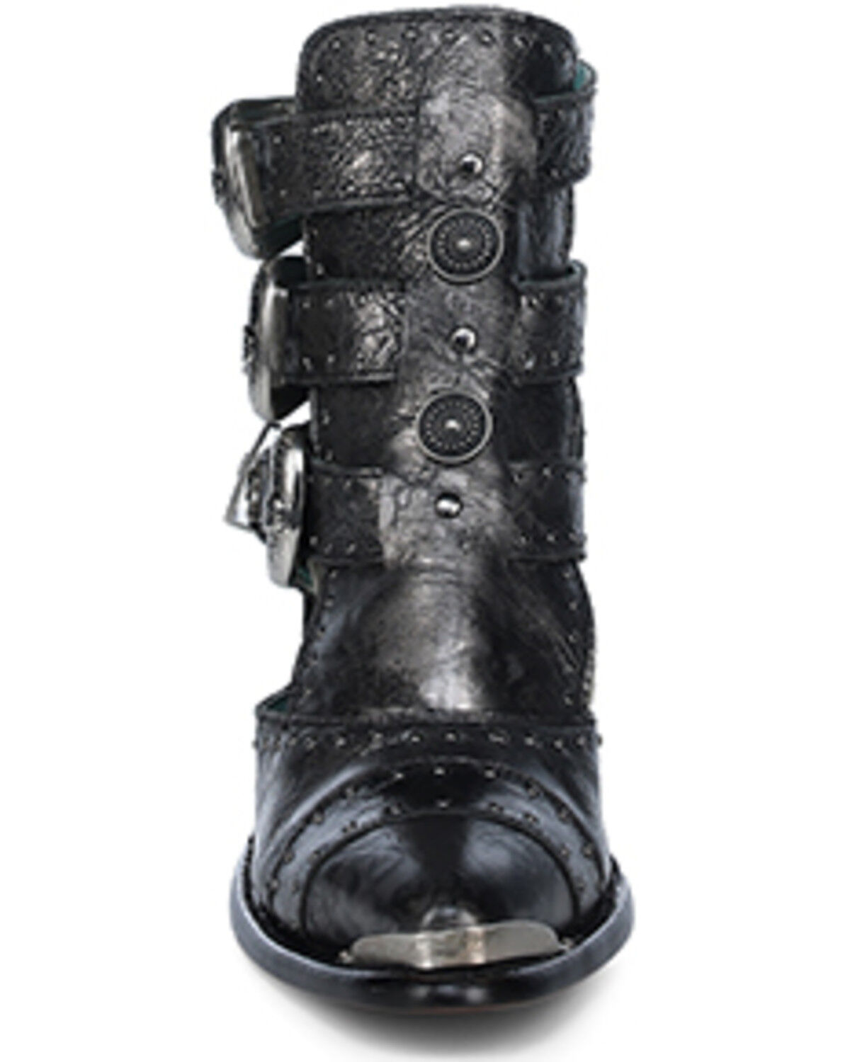 Corral Women's Studded Metallic Fashion Booties - Round Toe