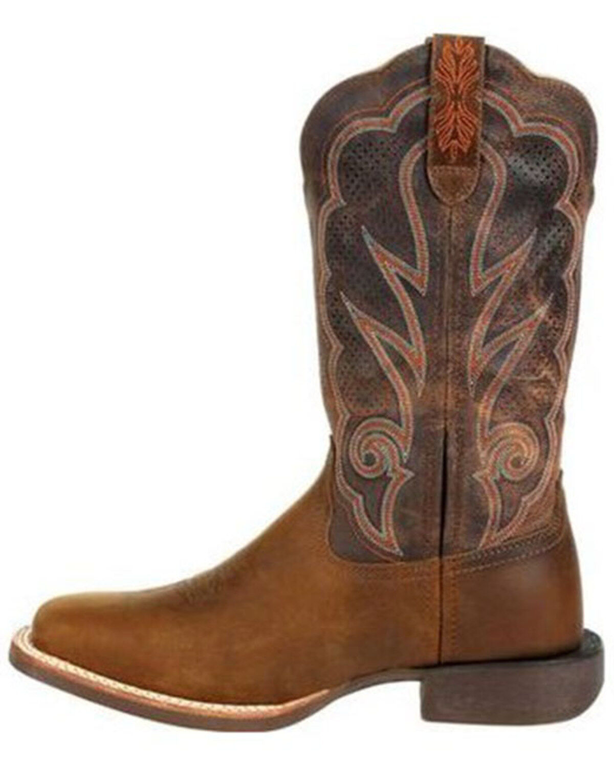 Durango Women's Lady Rebel Pro Cognac Ventilated Western Performance Boots - Square Toe