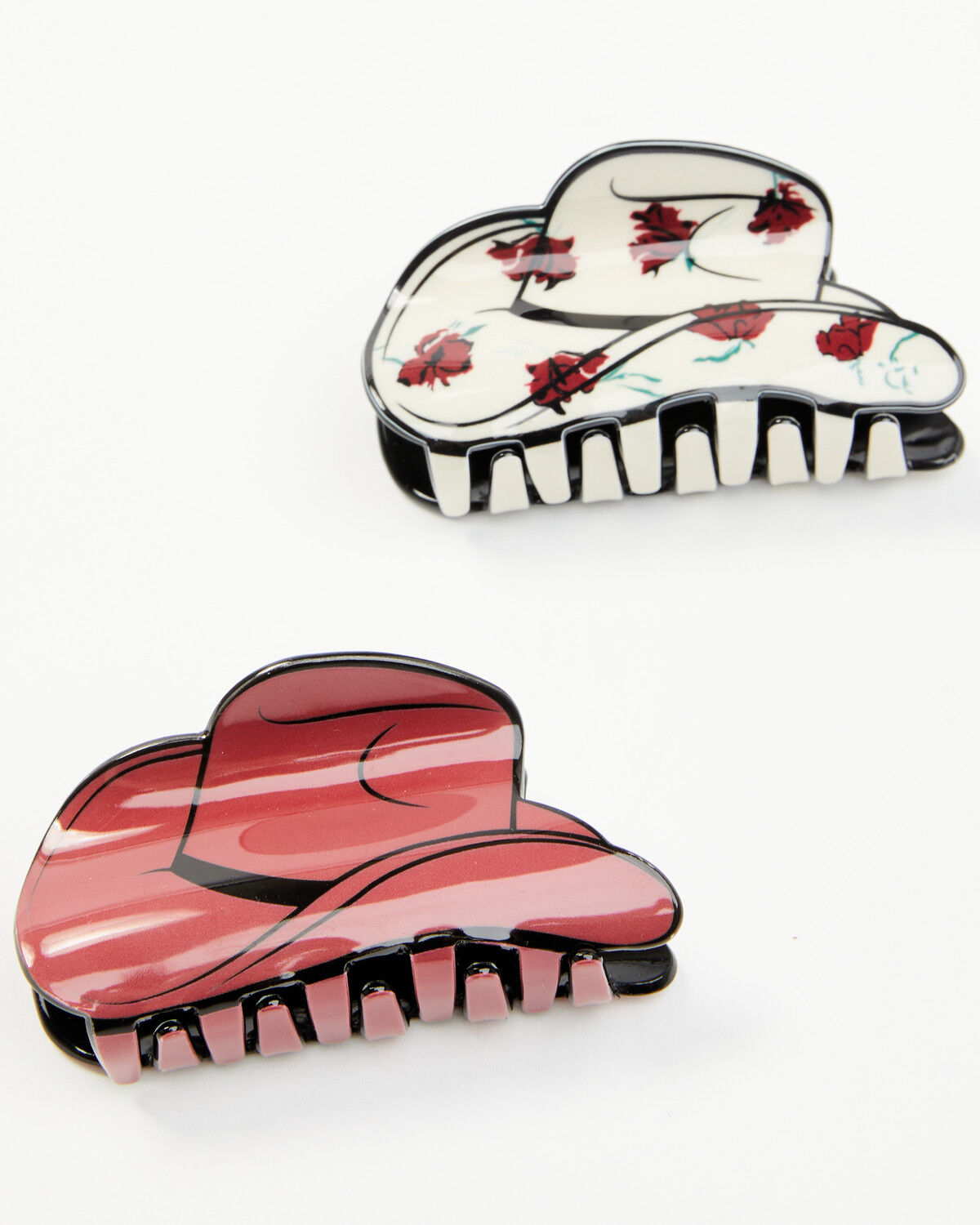 Idyllwind Women's Carissa Rose Hat Hair Clip Set - 2 Piece