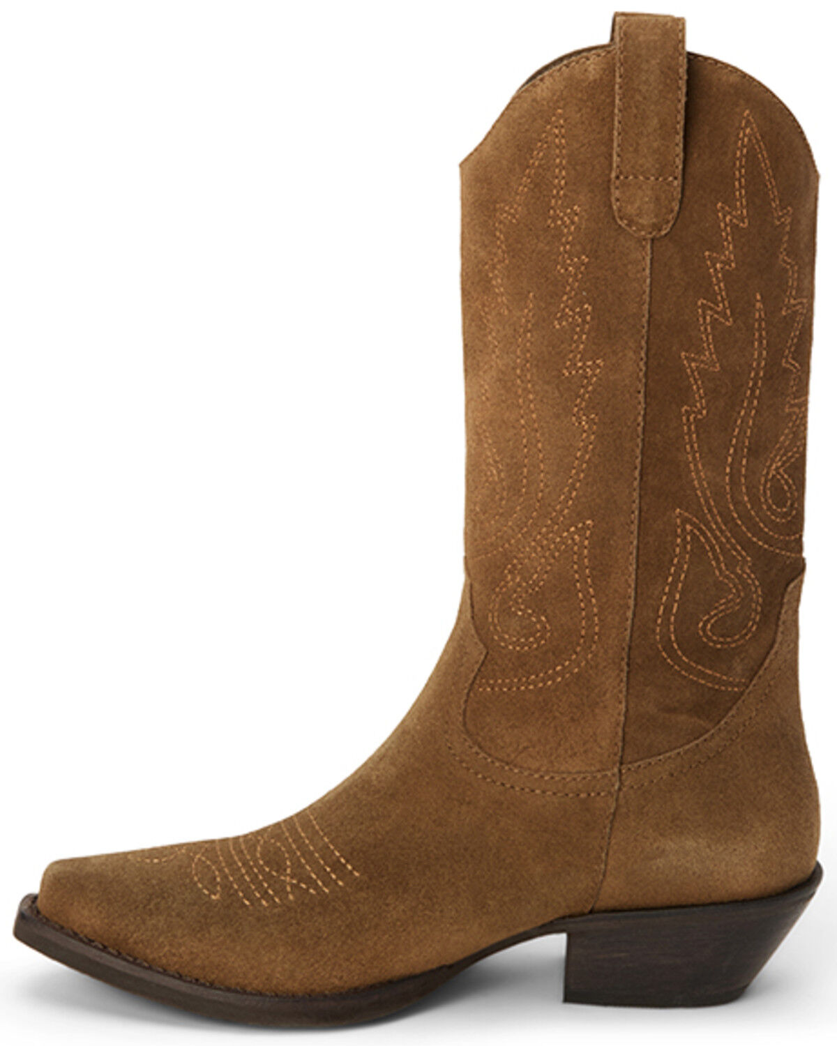 Matisse Women's Gaucho Suede Western Boots - Snip Toe
