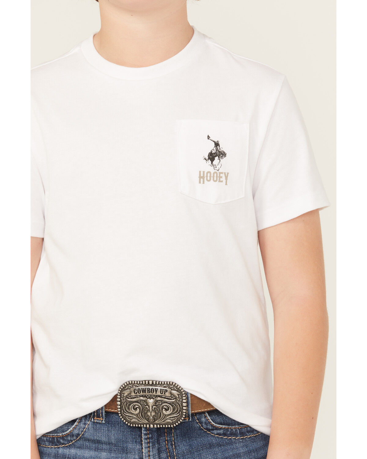 Hooey Boys' Bucking Horse Short Sleeve Graphic T-Shirt