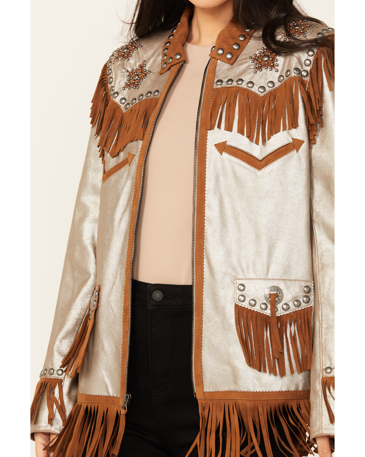 Double D Ranch Women's Silver Ryder Jacket